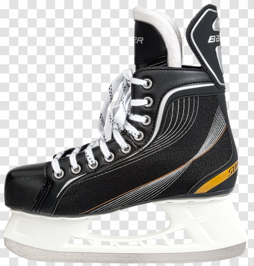 Bauer Hockey Ice Skates Equipment Sneakers Skateboarding - White Transparent PNG