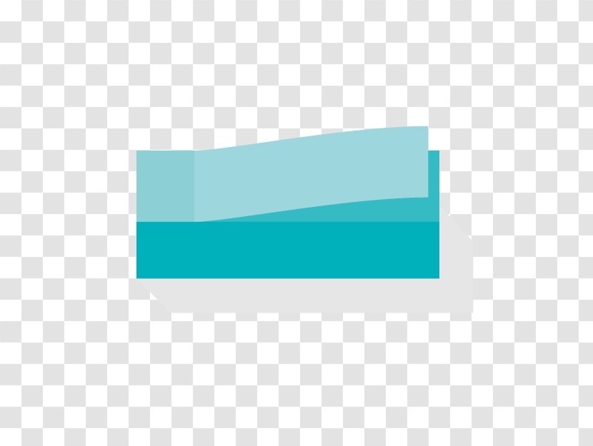 Turquoise Angle Pattern - Azure - Bookmark Image Tag Creatives Transparent PNG