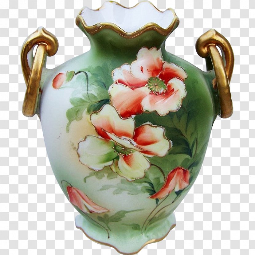 Vase Poppy Porcelain Ceramic Cup - Tea Transparent PNG