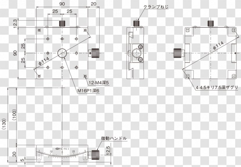 Floor Plan Technical Drawing - Hardware Accessory - Design Transparent PNG