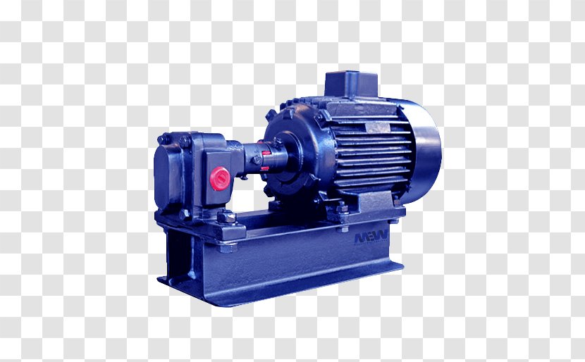 Gear Pump Electric Motor Crusher Oil - Generator Transparent PNG