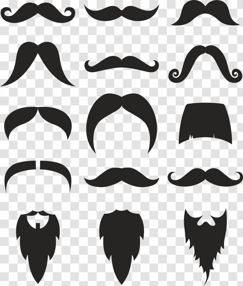 Hipster Clip Art - Computer Graphics - Fancy Beard Transparent PNG