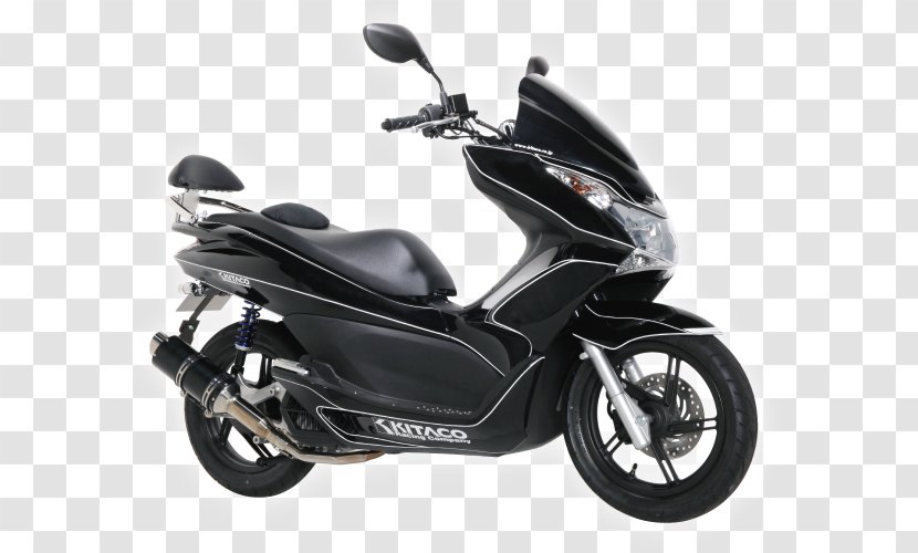 Scooter Honda PCX Car Motorcycle - Automotive Wheel System Transparent PNG