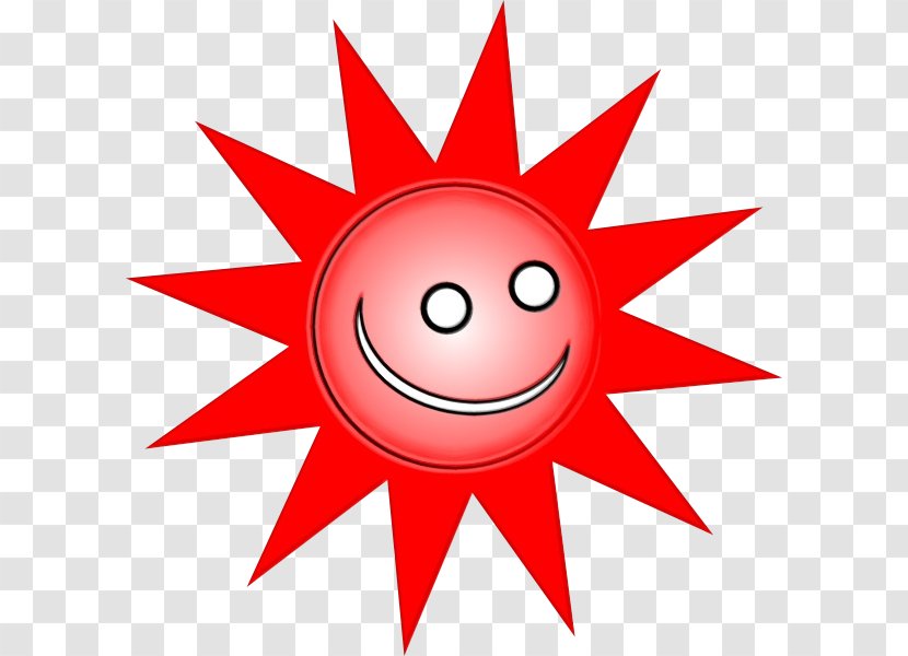 Red Star - Emoticon - Symbol Transparent PNG