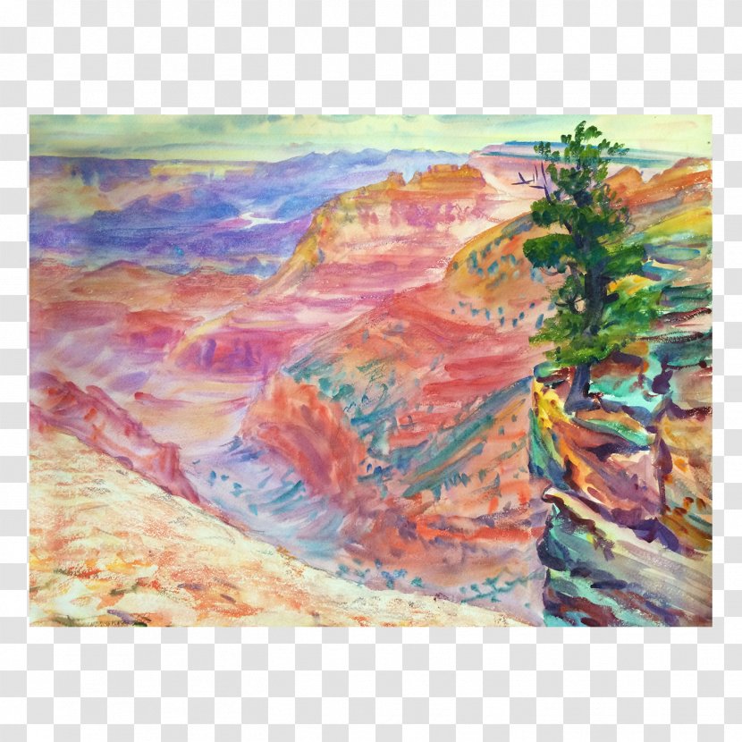 Watercolor Painting Acrylic Paint Modern Art Transparent PNG