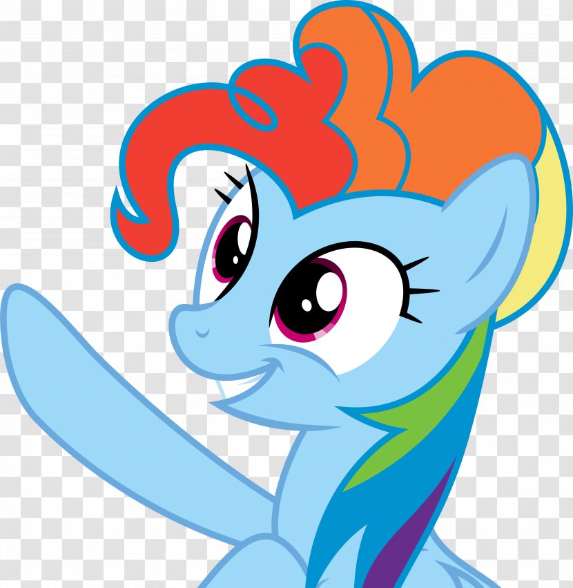 Rainbow Dash Twilight Sparkle Pinkie Pie Pony Rarity - Cartoon - My Little Transparent PNG