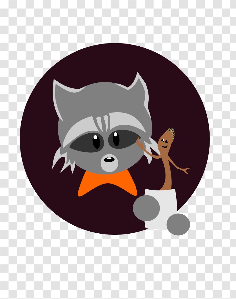 Rocket Raccoon Groot - Cartoon Transparent PNG
