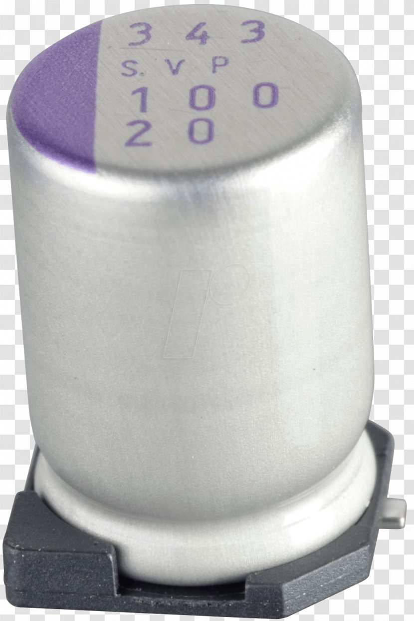 Electrolytic Capacitor Panasonic Microfarad Surface-mount Technology - Electronic Circuit - 电 Transparent PNG