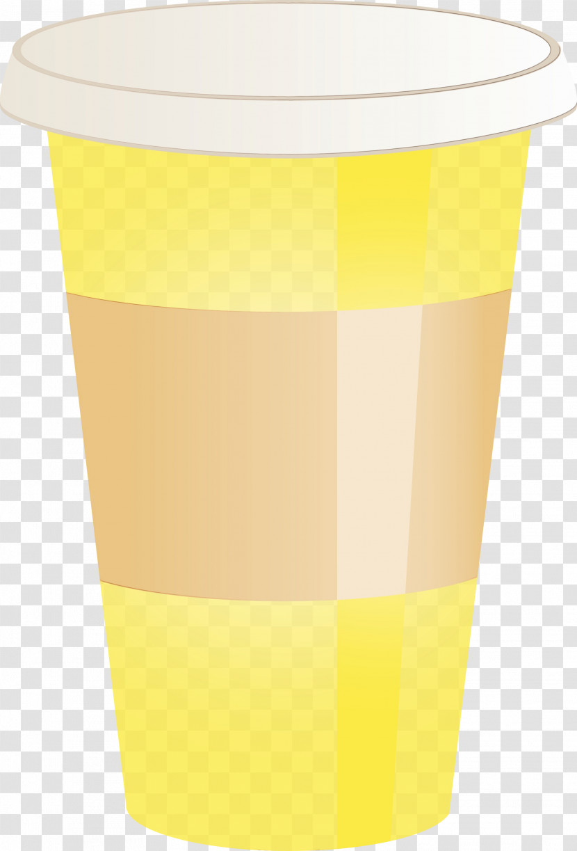 Yellow Drinkware Tumbler Drink Pint Glass Transparent PNG