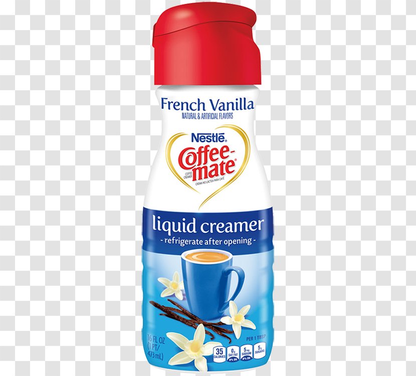 Instant Coffee Chocolate Chip Cookie Non-dairy Creamer - Nestle - French Vanilla Transparent PNG