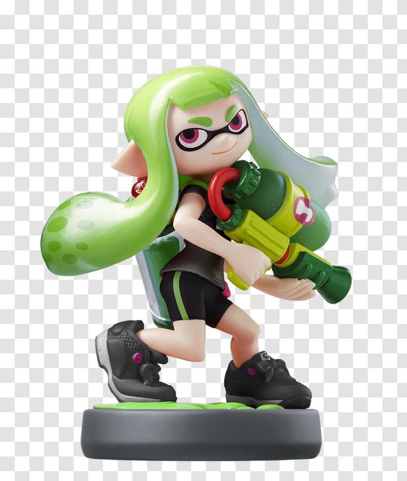 Splatoon 2 Wii U Nintendo Switch - Action Figure Transparent PNG