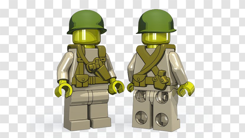 BrickArms Lego Minifigure Gilets Second World War - M1 Garand - Brickarms Transparent PNG