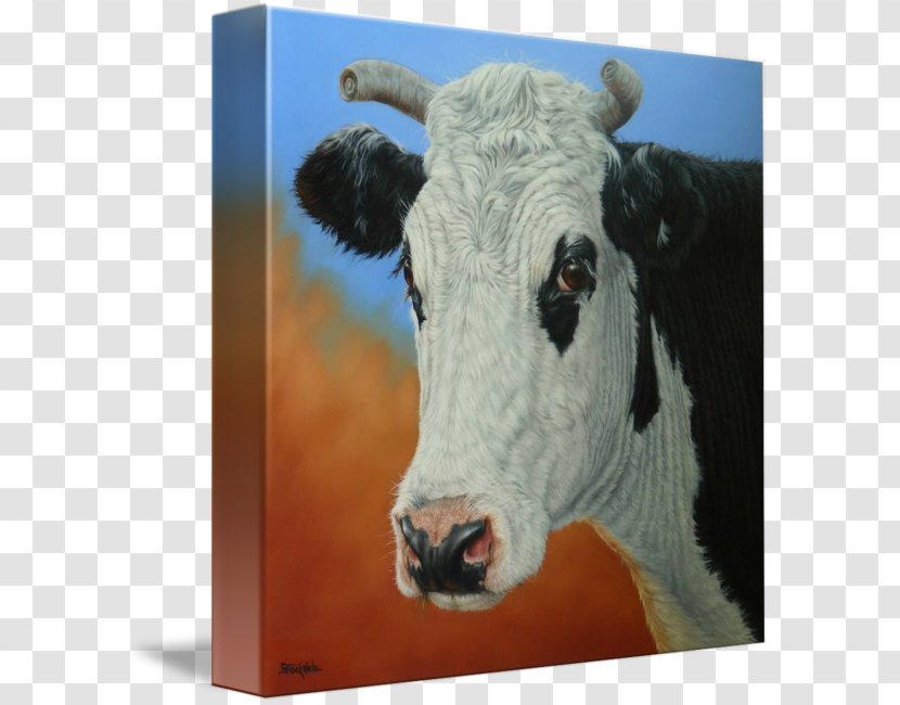 Dairy Cattle Painting Snout - Cow Transparent PNG