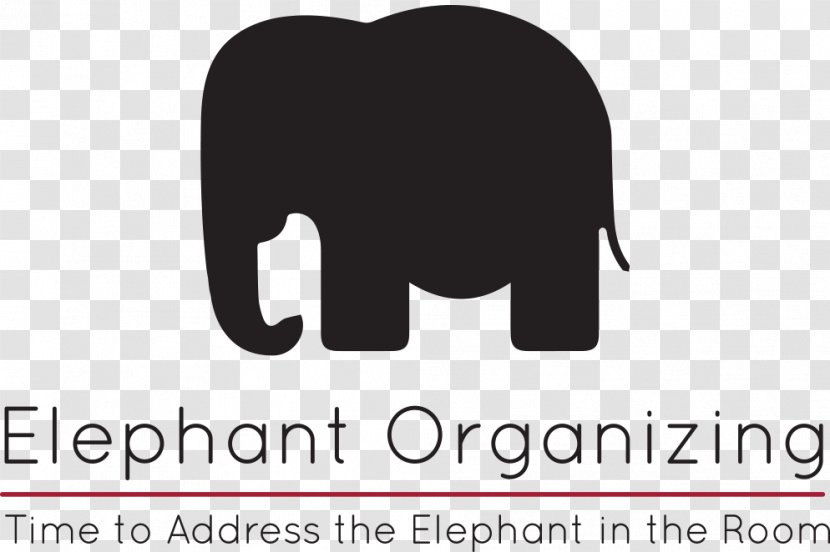 Indian Elephant African Logo Black - Benjamin Franklin Grave Transparent PNG