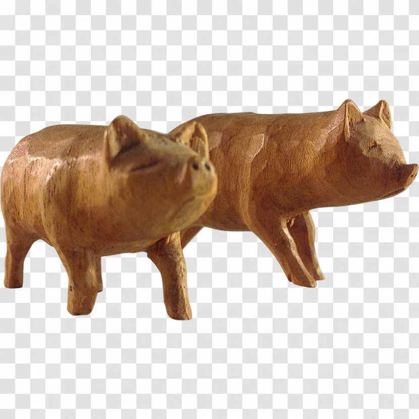 Pig Cattle Snout Terrestrial Animal Mammal - Table Transparent PNG