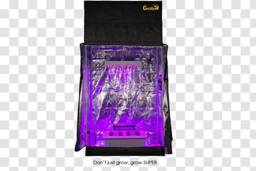 Growroom Hydroponics Grow Box Light-emitting Diode Light - Room Lamp Transparent PNG