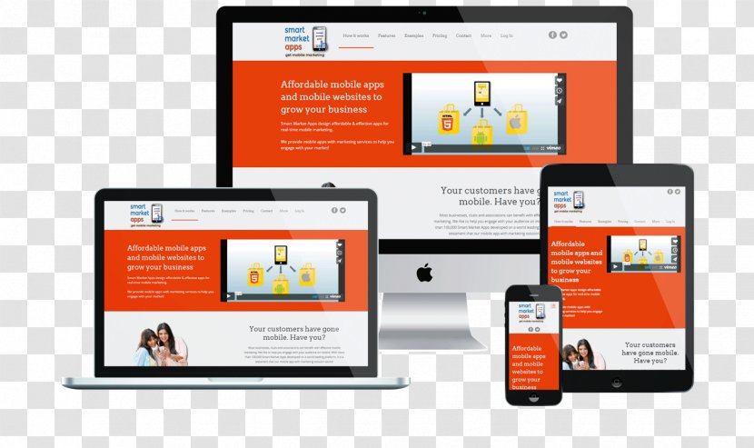Responsive Web Design Page Joomla - Display Advertising - World Wide Transparent PNG