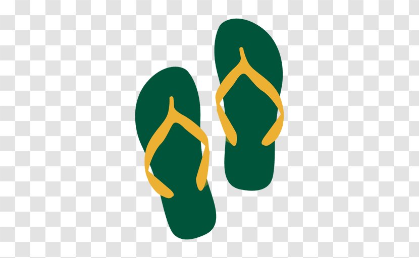 Flag Of Brazil - Logo - Sandals Transparent PNG