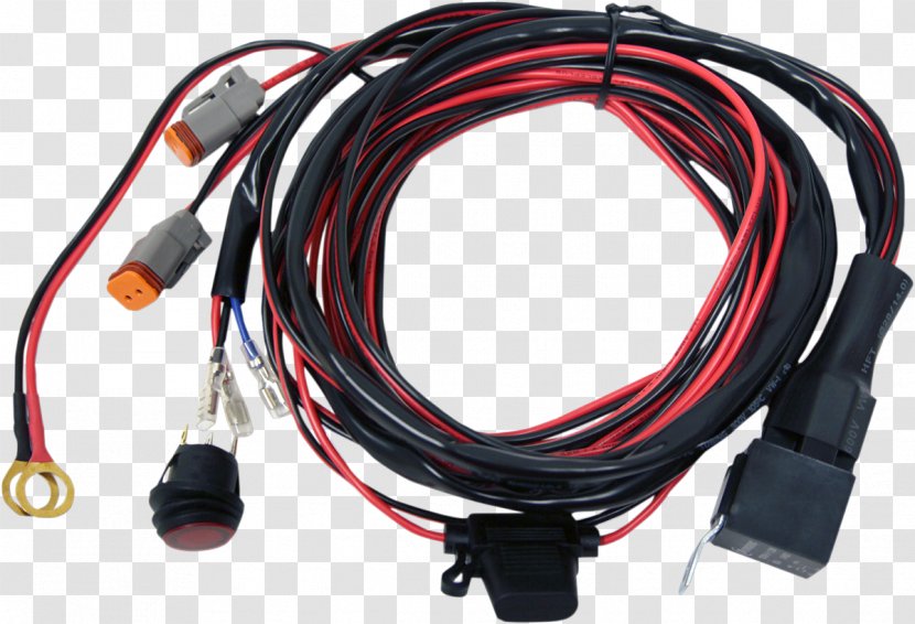 Light Cable Harness Electrical Wires & Connector - Electricity Transparent PNG