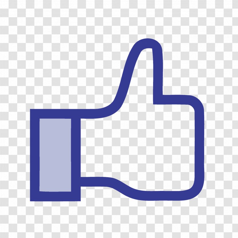 Facebook Like Button Clip Art - Area Transparent PNG