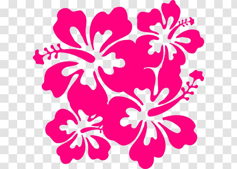 Hawaii Hibiscus Schizopetalus Alyogyne Huegelii Clip Art - Green - Beach Flower Cliparts Transparent PNG