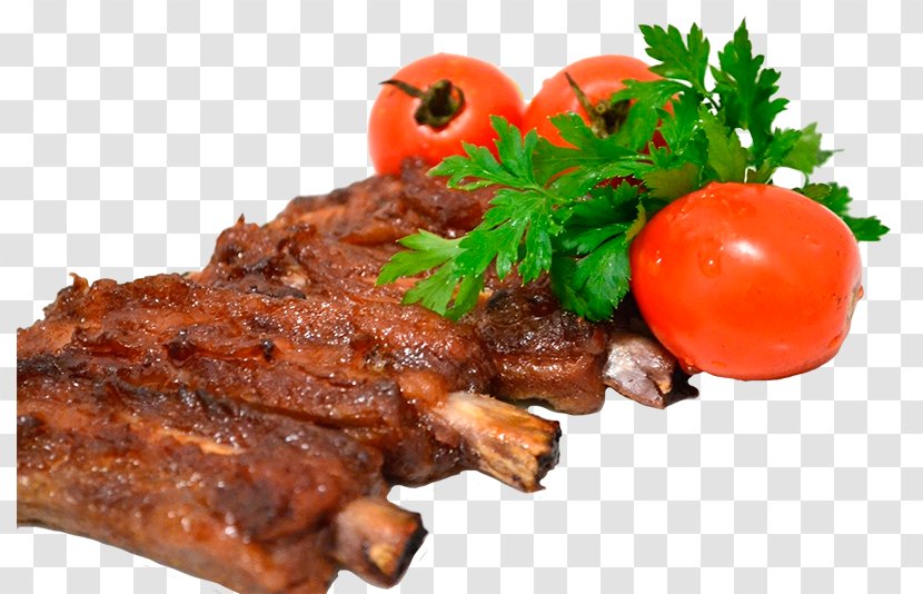 Spare Ribs Shashlik Pizza Barbecue - Flower Transparent PNG