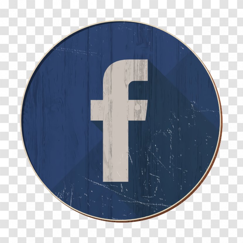 Social Media Icon Facebook - Flag - Plate Transparent PNG