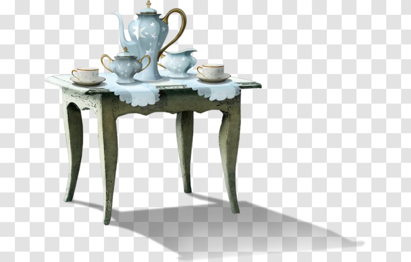 Table Kitchen Furniture Clip Art - Tea Party Transparent PNG