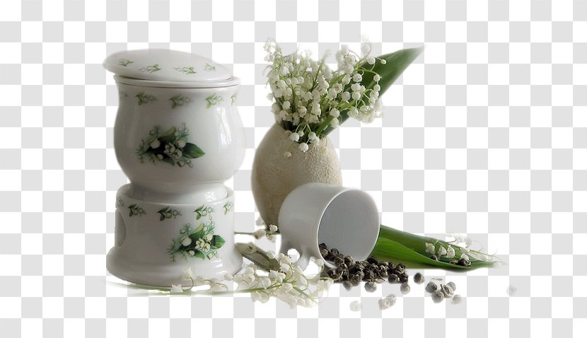 Flowerpot Ceramic Lily Of The Valley GIF Image - Vase Transparent PNG