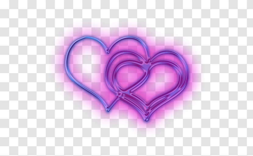 Heart Desktop Wallpaper Love - Blue Transparent PNG