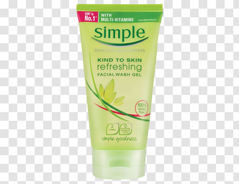 Cleanser Lotion Gel Simple Skincare 洗脸 - Cream - Face Transparent PNG