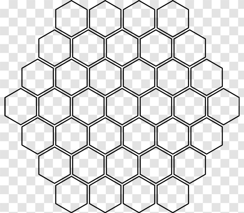 Chicken Wire Tile Mosaic Zazzle - Hexagon Ab - Honeycomb Pattern Transparent PNG