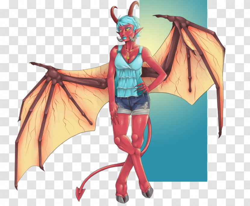 Illustration Cartoon Demon Costume - Wing - Just Fly Transparent PNG