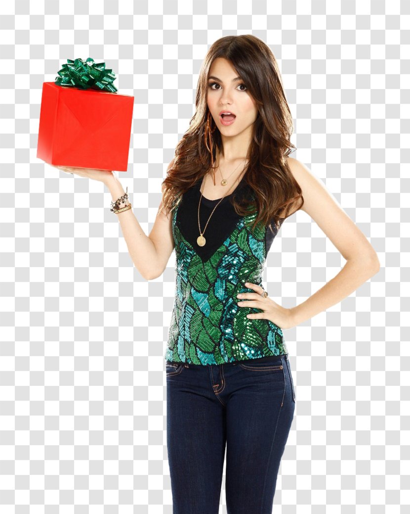 Victoria Justice Victorious Tori Vega Actor It's Not Christmas Without You - Joint Transparent PNG