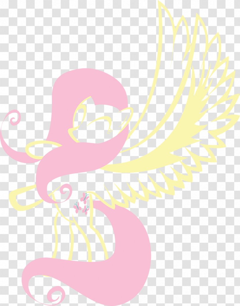 Fluttershy Ponyville Drawing Fandom - My Little Pony The Movie - Beautifull Vector Transparent PNG