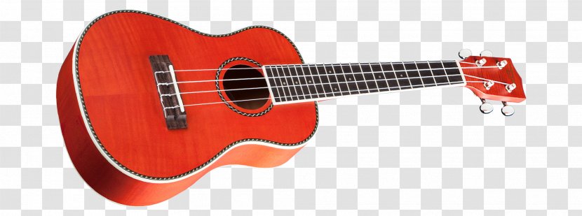 Ukulele Musical Instruments Acoustic Guitar Plucked String Instrument - Frame - Amber Transparent PNG