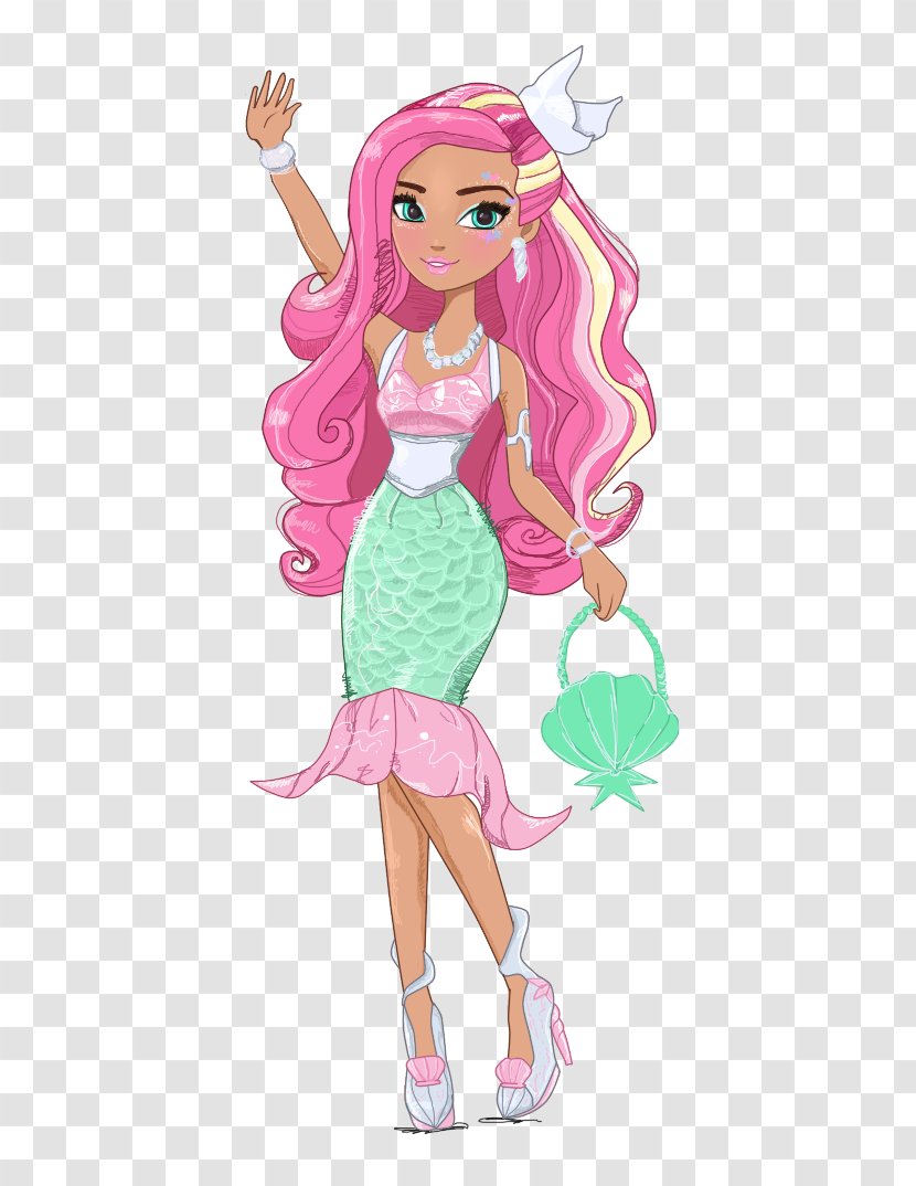Mermaid Ever After High Fairy Legendary Creature - Doll Transparent PNG