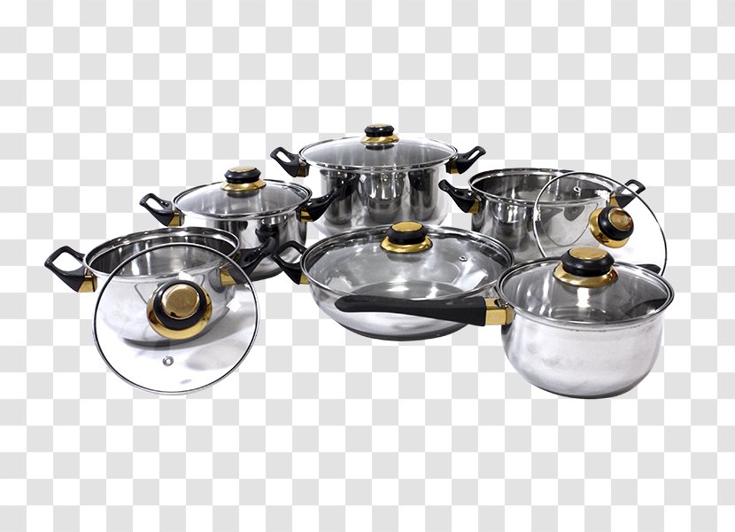 Cookware Kitchen Cabinet Stock Pots Stainless Steel - Com Transparent PNG