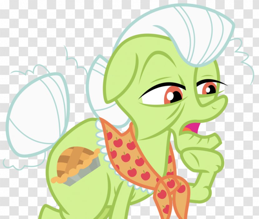 Granny Smith Babs Seed Braeburn Apple - Silhouette - Pony Transparent PNG