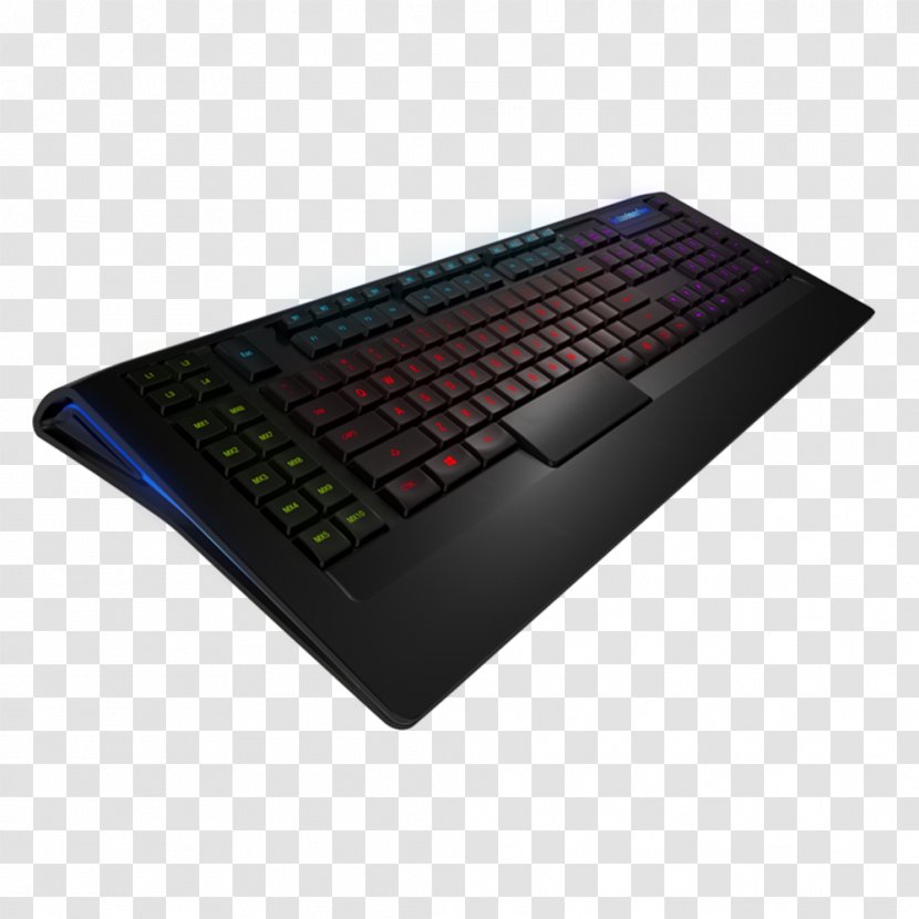 Computer Keyboard SteelSeries Headphones Gaming Keypad Game Controllers - Technology Transparent PNG