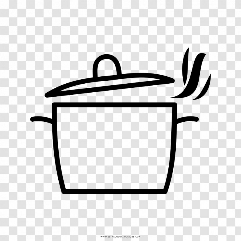 Drawing Coloring Book Stock Pots Clip Art - Olla - Painting Transparent PNG