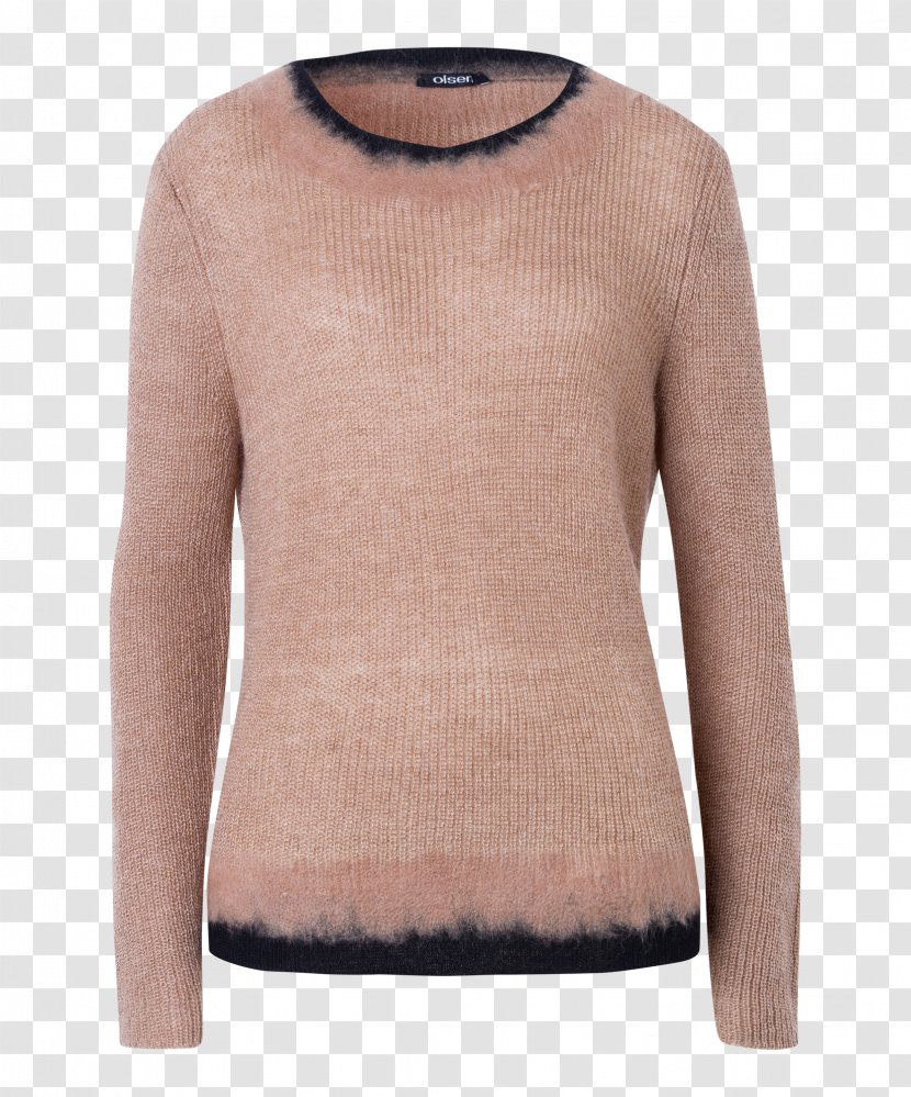 Shoulder Sleeve Beige Wool - Woolen - Strick Transparent PNG