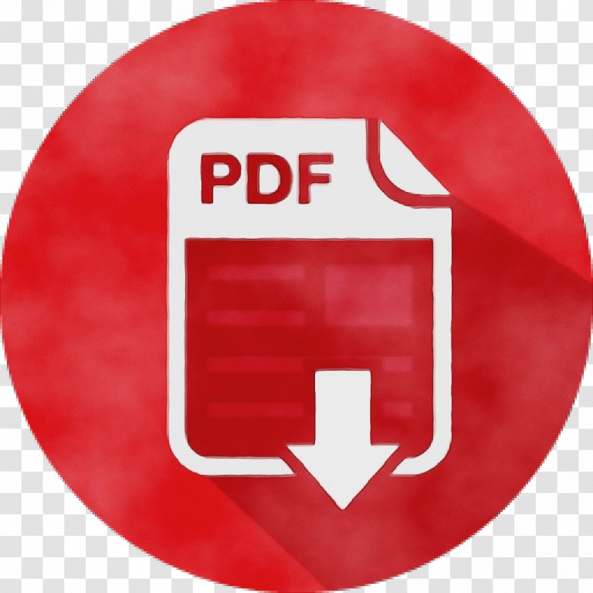 Pdf Logo - Enduser License Agreement - Symbol Trademark Transparent PNG