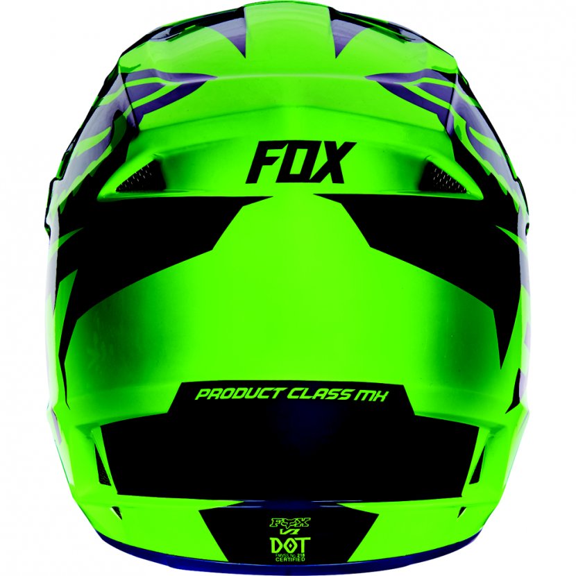 Motorcycle Helmets Fox Racing Clothing - Green - Alias Mx Gear Transparent PNG