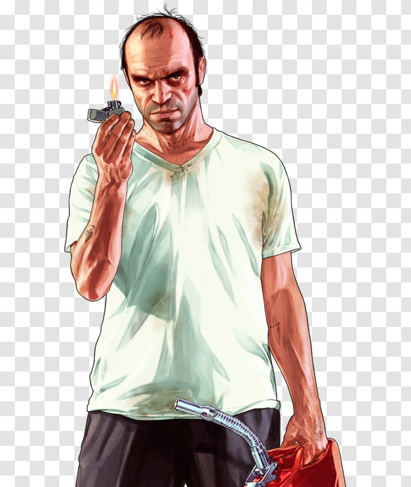 Grand Theft Auto V Steven Ogg IV Online PlayStation 3 - Rockstar Games - Trevor Philips Transparent PNG
