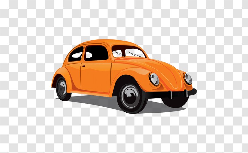 Car Volkswagen Beetle - Vintage - Old Transparent PNG