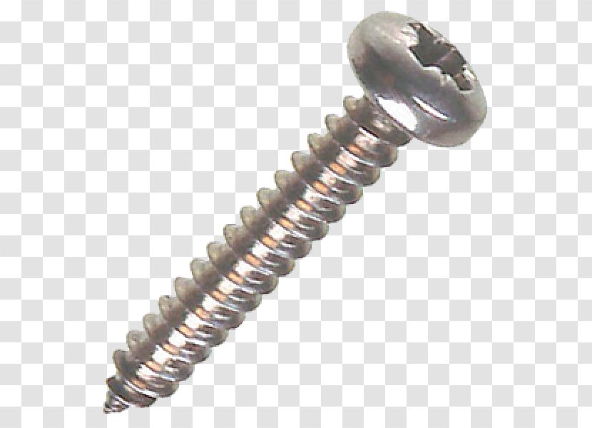 Self-tapping Screw Stainless Steel Fastener Tap And Die - Metal Transparent PNG