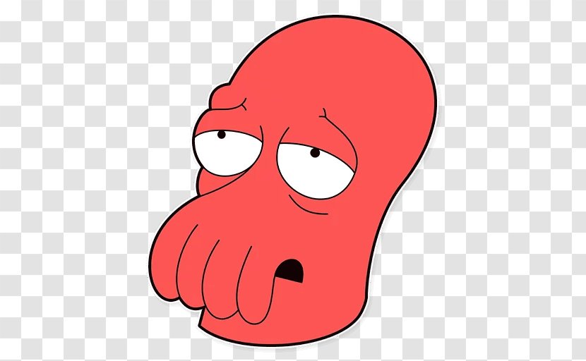 Zoidberg Philip J. Fry Bender Sticker Amy Wong - Cartoon Transparent PNG