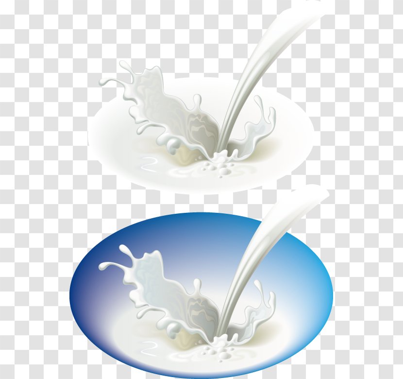 Milk Splash Drink Illustration - Wing - Vector Material Transparent PNG