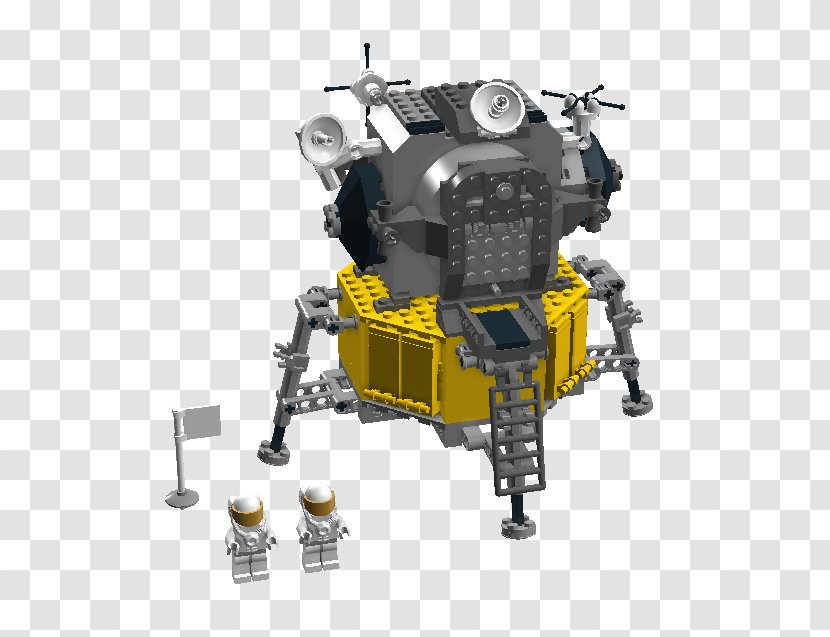 Lego Space Lunar Lander Satellite - Nasa Transparent PNG